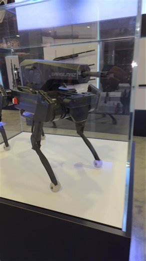This AI Robot Dog Has a GUN… The Future of War Is Here #shorts #viral #shortvideo #viralvideo #short