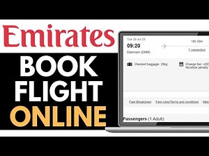 How to Book Emirates Flight Ticket Online 2025 (Detailed Guide)