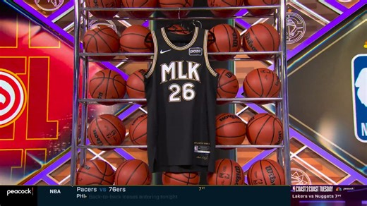 Fitting to have Atlanta's own Maria Taylor announce the return of our MLK jerseys ❤️🫡 NBA on NBC and Peacock | Atlanta Hawks