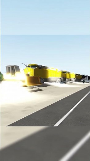 Roblox Car Crash Studio Trains Vs Car! (2)