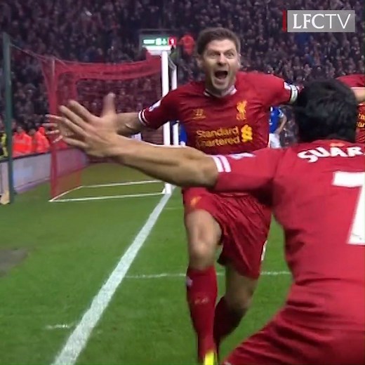 1.3M views · 10K reactions | Stevie, Suarez and Sturridge  On this day in 2014, a sensational 4-0 win over Everton Football Club... | Liverpool FC | Facebook