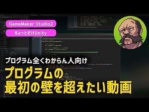 【プログラム全くわからん人向け】プログラムの最初の壁を越えたい動画