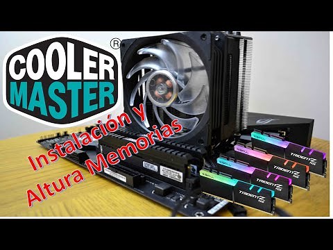 | Cooler Master Hyper 212 Black RGB Edition | Experiencia Instalación y Altura para Memorias Grandes