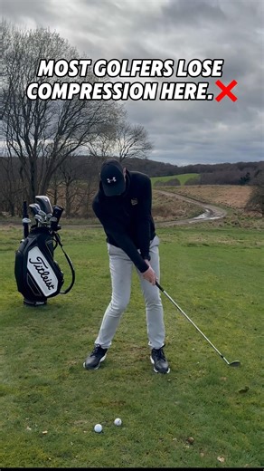 Most Golfers Lose Compression Here (Trail Arm Drill)