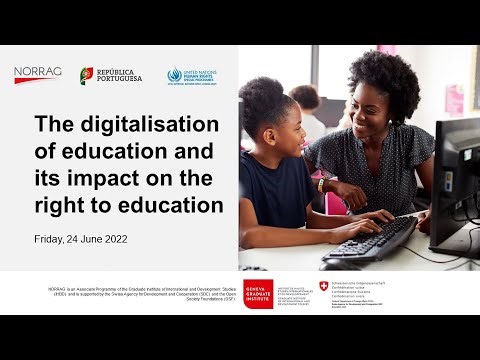 The Digitalisation of Education and its Impact on the Right to Education - English