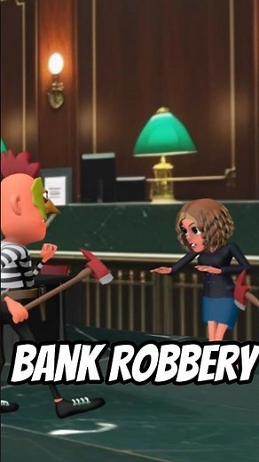 Classic Caillou Bank Robbery #animation #classiccaillou #plotagon