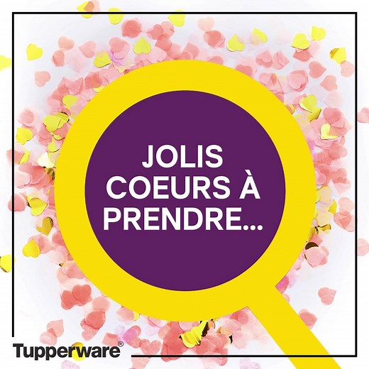 IMMANQUABLE DU MOIS : Comment déclarer sa flamme avec gourmandise? 💕 🍰En préparant de succulentes pâtisseries en forme de cœur. Ça marche à tous les coups. Tentez l'expérience avec notre Moule 6 coeurs et vous allez le ou la faire fondre. On parie? Pour profiter de cette offre valable jusqu'au 28 février, contactez un/e Animateur/trice proche de chez vous http://bit.ly/2UdQ6vN | Tupperware France Officiel
