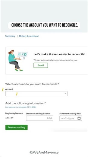 How to find your latest QBO reconciliation? #shorts