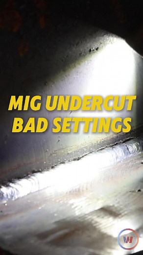 Understanding MIG Welding Undercut Problems