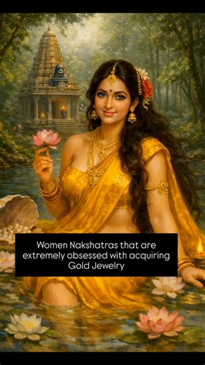 1. Rohini Gold gives emotional comfort and a sense of abundance. She associates jewellery with love, security, and self-worth. 2. Purva Phalguni Ruled by Venus, she loves luxury and indulgence. Gold equals pleasure, beauty, and feeling pampered. 3. Bharani Intense Venus energy makes her drawn to heavy gold. Jewellery enhances her power, sensuality, and confidence. 4. Krittika Sun-ruled, she buys gold for status and authority. Bold jewellery reflects her strong personality. 5. Uttara Phalguni See