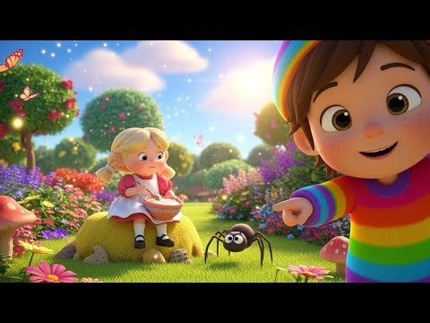 Little Miss Muffet — Extended | Sing Along Kids Song | Nursery Rhyme for Toddlers and Preschoolers