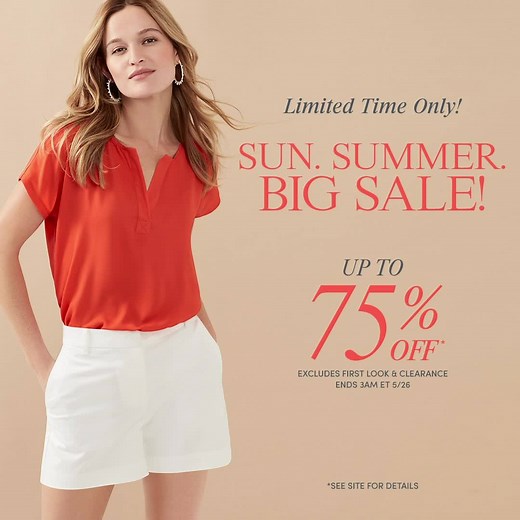 53K views · 38 reactions | We’re celebrating so many amazing deals and summer-ready steals! | Ann Taylor Factory | Facebook