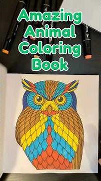 Color With Me: Amazing Animal Coloring Book 🎨
