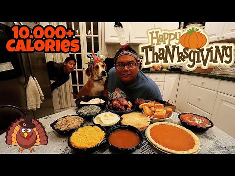 Massive Boston Market Thanksgiving Feast Challenge