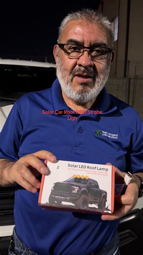 RGB Strobe Light for Solar Car Roof