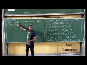 Chemical Equations 2 (JAMB and PUTME Chemistry)