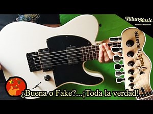 Fender Telecaster Jim Root FAKE...Y la verdad de las Replicas / Analisis a Fondo (Review)