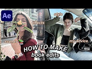 how to make BOOK EDITS- after effects
