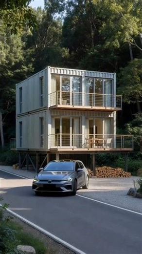 Living in a Modern Container Home | Luxury Design ✨