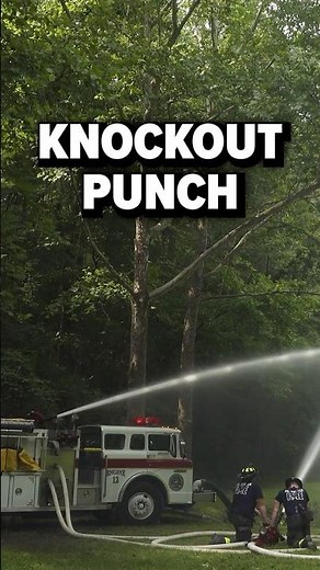 The knockout punch with unmatched versatility #firefighter #monitor #crossfire