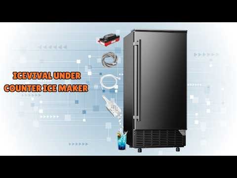 Perfect Ice For Every Drink – ICEVIVAL Under Counter Ice Maker – REVIEW