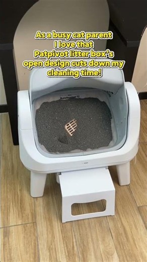 Automatic cat litter box #catlitterbox #selfcleaning #petpivot #cat #ailitterbox
