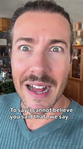 In French, when someone tells you something outrageous, to say 'I can't believe you said that', we say... Je n'arrive pas à croire que tu aies dit ça / I can't believe you said that But in BtchyFrench, we say... Mais non ! / No way! #BtchyFrench