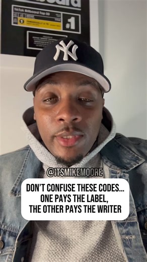 Mike “iREPMIKE” Moore on Instagram: "Did you what a ISRC and a ISWC code was for 🤔 or better yet, the difference? : One pays the label. One pays the writer. You need both. @getencorporated #musicpublishing #isrc #iswc #royalties #music #money"