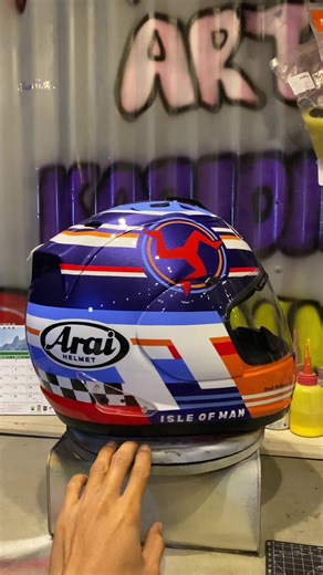 Custom 2K Paint for Motorcycle Helmets