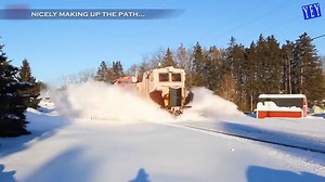 Funniest Trains Moving Through Snow Compilation 😱😱😱 | Mysterious And Discovery