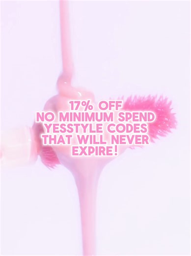 17% off no minimum spend @yesstyle codes that will never expire! 🎀😍 #yesstylecodes #yesstylecoupons #fyp #yesstyleinfluencers #yesstyle