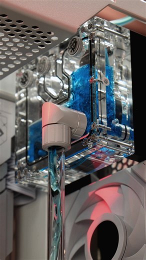 Satisfying PC Building: Water-Cooled Minimal Setup