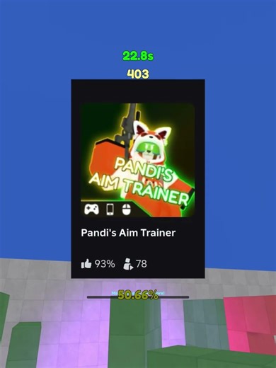 this aim trainer gives you crazy aim #rivals #aimtraining #roblox