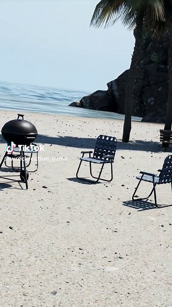 Beach Day Barbecue and Gaming Fun