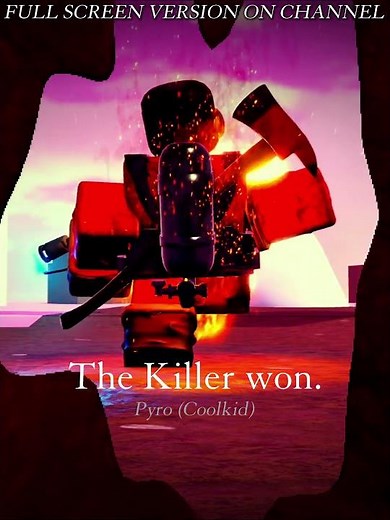 Forsaken Coolkid Skin Concept | Pyro Intro & Outro (Team Fortress 2 Skin) #forsaken #teamfortress2