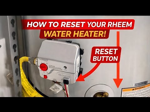 Rheem Water Heater Won’t Stay Lit! EASY FIX!