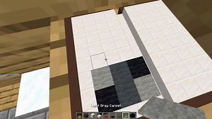 How to Make Grey Carpet in Minecraft: Tiny Blocks Tutorial