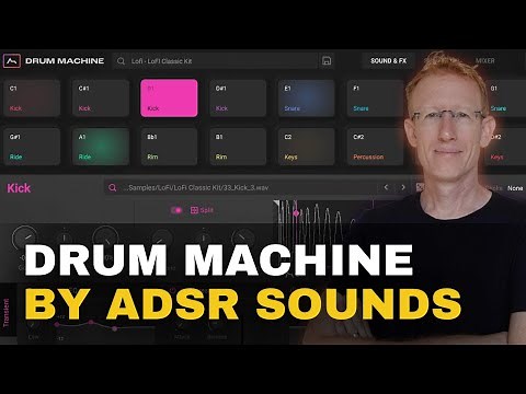 ADSR Drum Machine - Quick Overview and Demo