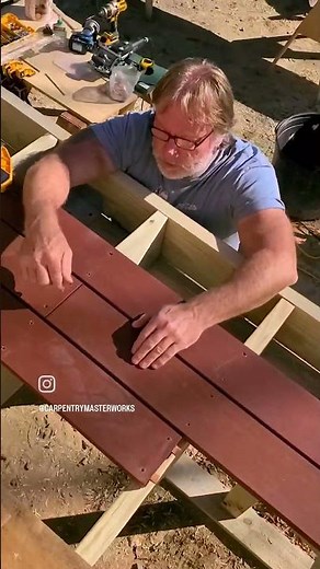 Epic Tiny Log Home Deck Build: Installing Mahogany Decking, Technique for Joining Ends with Dominos