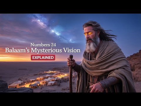 Numbers Chapter 24 Explained (The Mysterious Vision of Balaam)