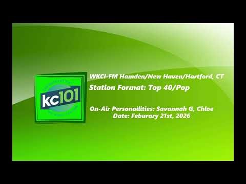 WKCI-FM Hamden/New Haven "KC101" Aircheck (February 21st 2026) #g3n1ussquad #radio