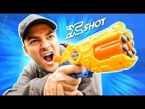 XShot Reflex Revolver é uma Pistola BOLADA!!!