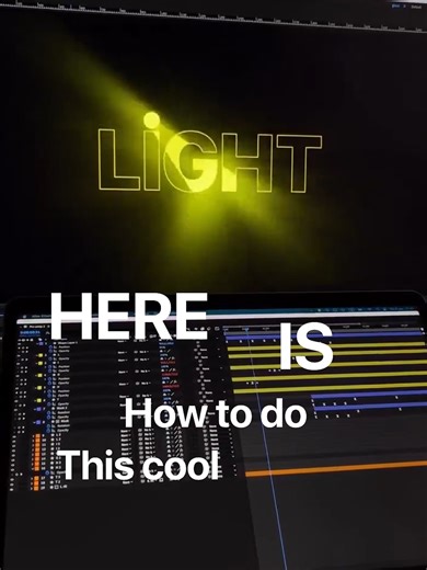 Create Stunning Light Effects in After Effects in 1 Minute