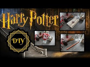 DIY [fr] : HARRY POTTER (baguette lumineuse + carte du maraudeur + beuglante)