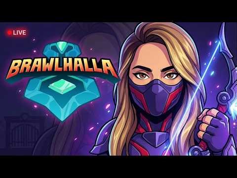 🔴LIVE - Suzana Playing Brawlhalla For The First Time
