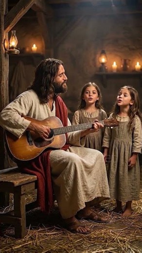 Singing Hallelujah with Jesus 🎸🕊️✨