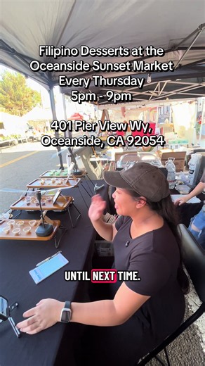 Filipino Desserts in Oceanside & National City: Pop-Up Schedule