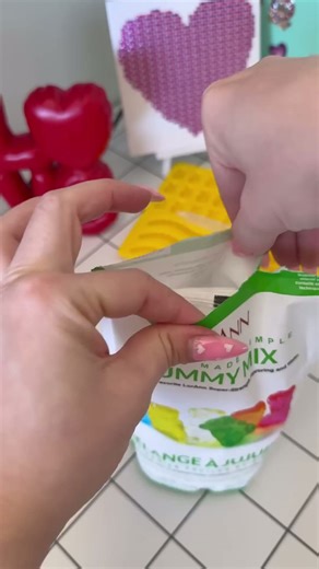 DIY gummy worms | ASMR candy making