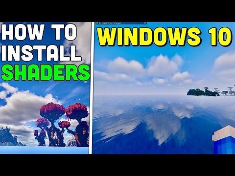How to Install Shaders on Minecraft Bedrock Edition 1.20.12+ (Windows 10) (BetterRenderDragon)