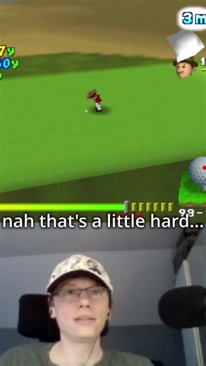 I swear I hit the perfect shot in Mario Golf follow: https://twitch.tv/quazikogames | subscribe: https://www.youtube.com/@quazikogames #MarioGolf #SuperMario #N64 #RetroGaming #GamingShorts | Quaziko Games